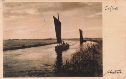 ALLEMAGNE - Torfboote - Un Bateau - Voilier - Etang - Carte Postale Ancienne - Autres & Non Classés