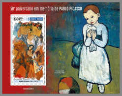 GUINEA-BISSAU 2023 MNH Pablo Picasso Paintings Gemälde Peintures S/S I – IMPERFORATED – DHQ2346 - Picasso
