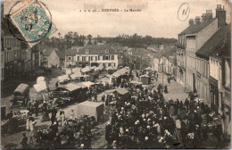 CPA  -SELECTION -  DESVRES  -  Le Marché - Desvres