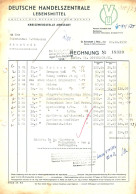 ARNSTADT Thüringen DDR Rechnung 1952 " Deutsche Handelszentrale Lebensmittel " - Levensmiddelen