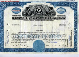 Rockwell Manufacturing Company - P - R