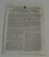 Journal Du Gard Du 30 Janvier 1819.(St-Hélène,Bonaparte-Douvres-Gardes Suisses). - 1800 - 1849