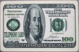 ISRAEL DOLLAR USA PELEPHONE TELEPHONE PHONE TELEFONWERTKARTE PHONECARD CARTELA CARD CARTE KARTE COLLECTOR ORANGE TELECOM - Israel