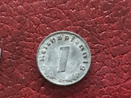 Münze Münzen Umlaufmünze Deutschland Deutsches Reich 1 Pfennig 1942 Münzzeichen J - 1 Reichspfennig