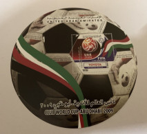 United Arab Emirates  FIFA Club World Cup- Foot Ball Abu Dhabi 2009 MNH Souvenir Sheet - Dubai