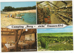 Giethmen, Ommen - Camping 'Berg-zicht' - (Ov., Nederland / Holland) - Groepsaccomodatie, Kampwinkel E.d. - Ommen