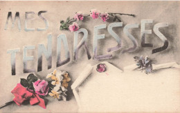 FANTAISIES - Mes Tendresses - Colorisé - Carte Postale Ancienne - Autres & Non Classés