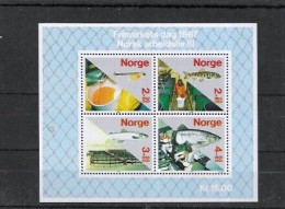 NORUEGA Nº  HB 8 - Hojas Bloque