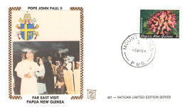 PAPUA-NEW GUINEA - SPECIAL COVER 1984 VISIT POPE / 1308 - Papouasie-Nouvelle-Guinée