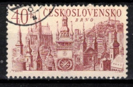 Tchécoslovaquie 1967 Mi 1678 (Yv 1540), Obliteré, Varieté Position 47/2 - Variétés Et Curiosités