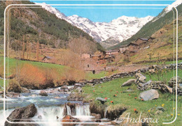 ANDORRA - Valls D'Andorra - Vue Partielle Et Fleuve Arinsal - Carte Postale - Andorra