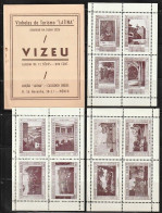 Vizeu, Portugal 1938 - Carnet Avec 12 Vignettes Touristiques / Caderneta Com 12 Vinhetas Turisticas -|- MNH - Local Post Stamps