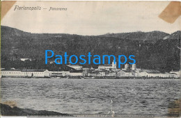 218336 BRAZIL BRASIL FLORIANAPOLIS VIEW PANORAMA SPOTTED POSTAL POSTCARD - Autres