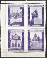 Portugal 1938, Porto Foz Do Douro - 4 Vignettes Touristiques/ 4 Vinhetas De Turismo -|- MNH - Local Post Stamps