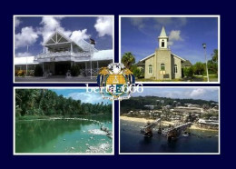 Nauru Island Multiview Church New Postcard - Nauru