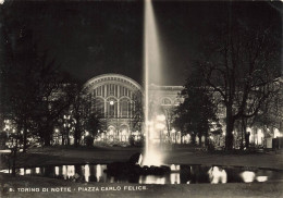 ITALIE - Turin - Place Carlo Felice - Colorisé - Carte Postale Ancienne - Places