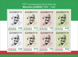 Burundi  2023 Mahatma Gandhi. (106f) OFFICIAL ISSUE - Mahatma Gandhi