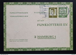 Berlin 1963, Postkarte Funklotterie FP 6 Berlin "Albrecht Dürer" - Cartes Postales - Oblitérées