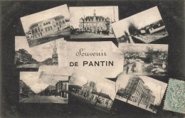 Pantin * Souvenir De La Commune  * Multivues - Pantin