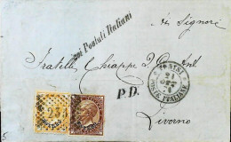 ITALIA / LEVANTE 1874 Lettera Da TUNISI - S5972 - Emissioni Generali