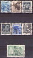 Canada 1953 - ELIZABETH II - Mi 283-289 - USED - Usados