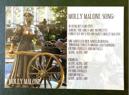 2472- CPM - IRLANDE - MOLLY MALONE SONG (Texte) - Statue De Molly Malone Dans Grafton Street à DUBLIN -2 - Dublin