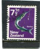 NEW ZEALAND - 1970  7 1/2c  FIFTH PICTORIAL  FINE USED - Oblitérés