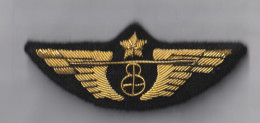 INSIGNE TISSU ARMEE DE L'AIR  EMBLEME CROIX - Ecussons Tissu