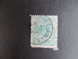 Nr 45 - Centrale Stempel "Bierset-Awans" - Coba + 4 - 1869-1888 Lion Couché