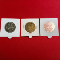 3 PIÈCES 2 ET 3 EURO TEMPORAIRE VILLE DE COLMAR - Euro Delle Città