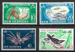 NOUVELLES HEBRIDES 1965 FAUNA MNH - Ungebraucht