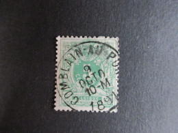 Nr 45 - Centrale Stempel "Comblain-au-Pont" - Coba + 4 - 1869-1888 Leone Coricato