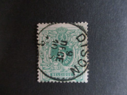 Nr 45 - Centrale Stempel "Dison" - Coba + 2 - 1869-1888 Lion Couché