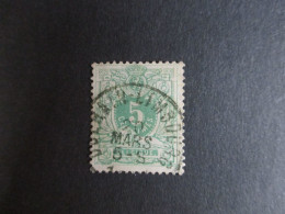 Nr 45 - Centrale Stempel "Dolhain-Limbourg" - Coba + 4 - 1869-1888 Lion Couché (Liegender Löwe)