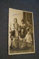 Carte Photo Carnaval 1946, EPREUVE,belle Carte Ancienne,originale Pour Collection - Personnages