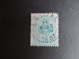 Nr 45 - Centrale Stempel "Ensival" - Coba + 2 - 1869-1888 Lying Lion