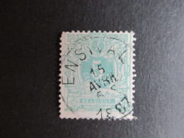 Nr 45 - Centrale Stempel "Ensival" - Coba + 2 - 1869-1888 León Acostado