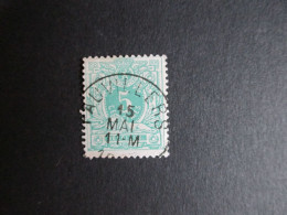 Nr 45 - Centrale Stempel "Fauvillers" - Coba + 8 - 1869-1888 Liggende Leeuw