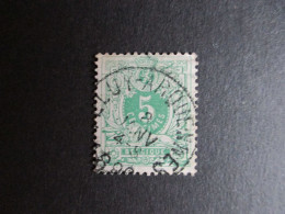 Nr 45 - Centrale Stempel "Féluy-Arquennes" - Coba + 4 - 1869-1888 Lion Couché (Liegender Löwe)
