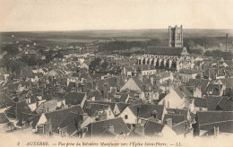 Auxerre * Vue Prise Du Belvédère Manifacier Vers L'église St Pierre - Auxerre