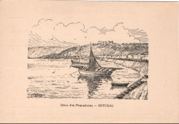 SETÚBAL - Doca Dos Pescadores (Desenho De A. Braz Ruivo) - PORTUGAL - Setúbal