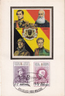 Carte Belgica 72 Bruxelles Brussel Leopold Albert 1er - Briefe U. Dokumente