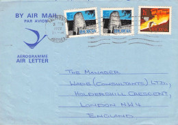 RHODESIA - AIR LETTER 1972 SALISBURY - LONDON / 1322 - Rodesia (1964-1980)