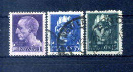 1945 LUOGOTENENZA SET USATO 526/528 Senza Filig. - Used