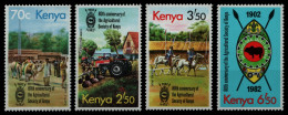 Kenia 1982 - Mi-Nr. 227-230 ** - MNH - Landwirtschaft / Agriculture - Kenya (1963-...)