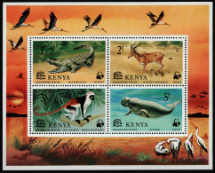 Kenia 1977 - Mi-Nr. Block 10 ** - MNH - Wildtiere / Wild Animals - Kenya (1963-...)