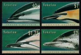 Tokelau 1996 - Mi-Nr. 234-237 ** - MNH - Delphine / Dolphins - Tokelau