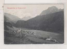 AUSTRIA SCHOPPERNAU Nice Postcard - Bregenzerwaldorte