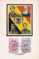 Carte Belgica 72 Bruxelles Brussel Leopold Albert 1er - Brieven En Documenten