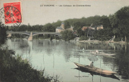 La Varenne * Les Côteaux De Chennevières Sur Marne * Le Pont * Pêche à La Ligne Pêcheur - Chennevieres Sur Marne